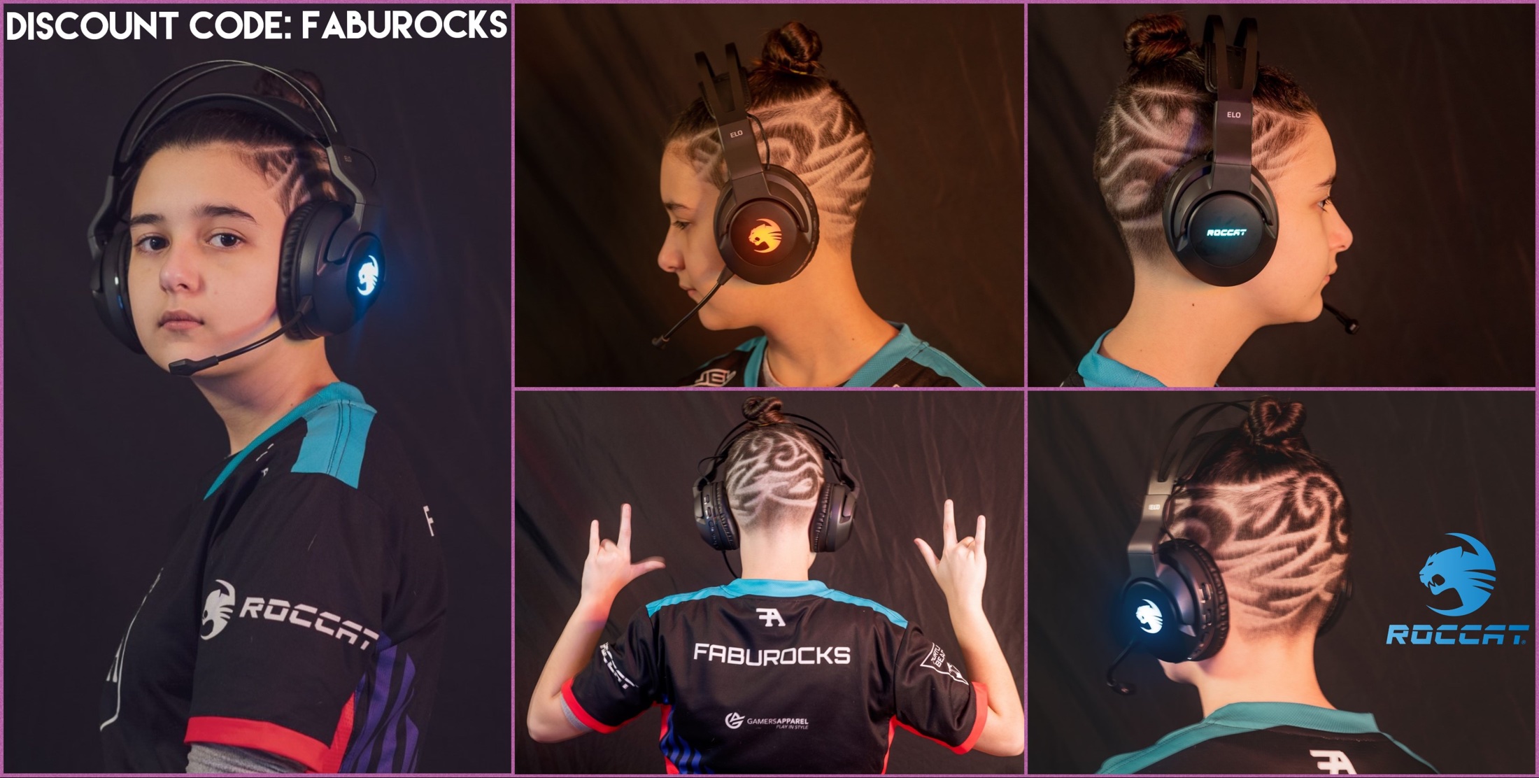 FabuRocks brand collaboration collage graphic photo 2
