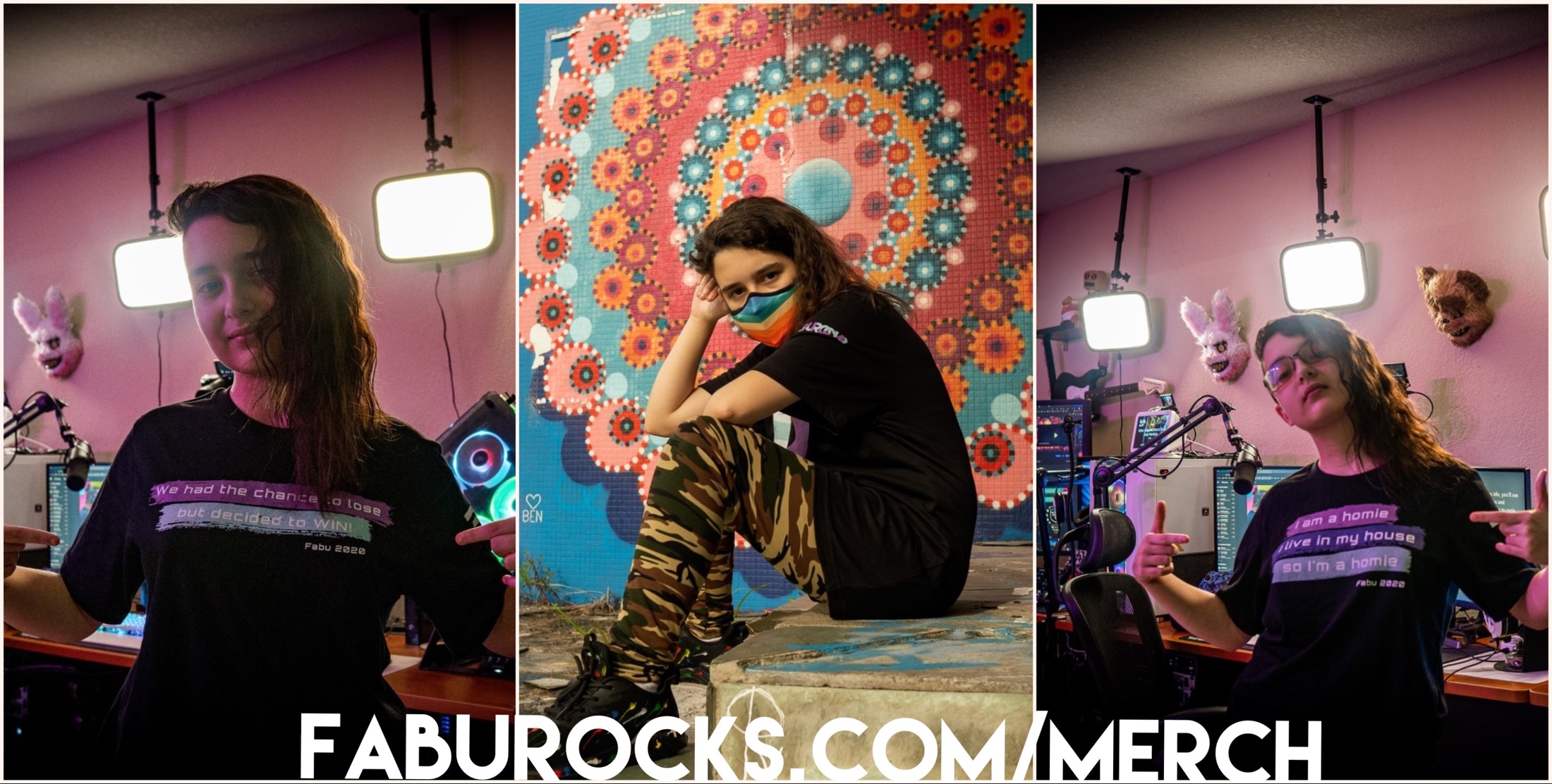 FabuRocks brand collaboration collage graphic photo 16