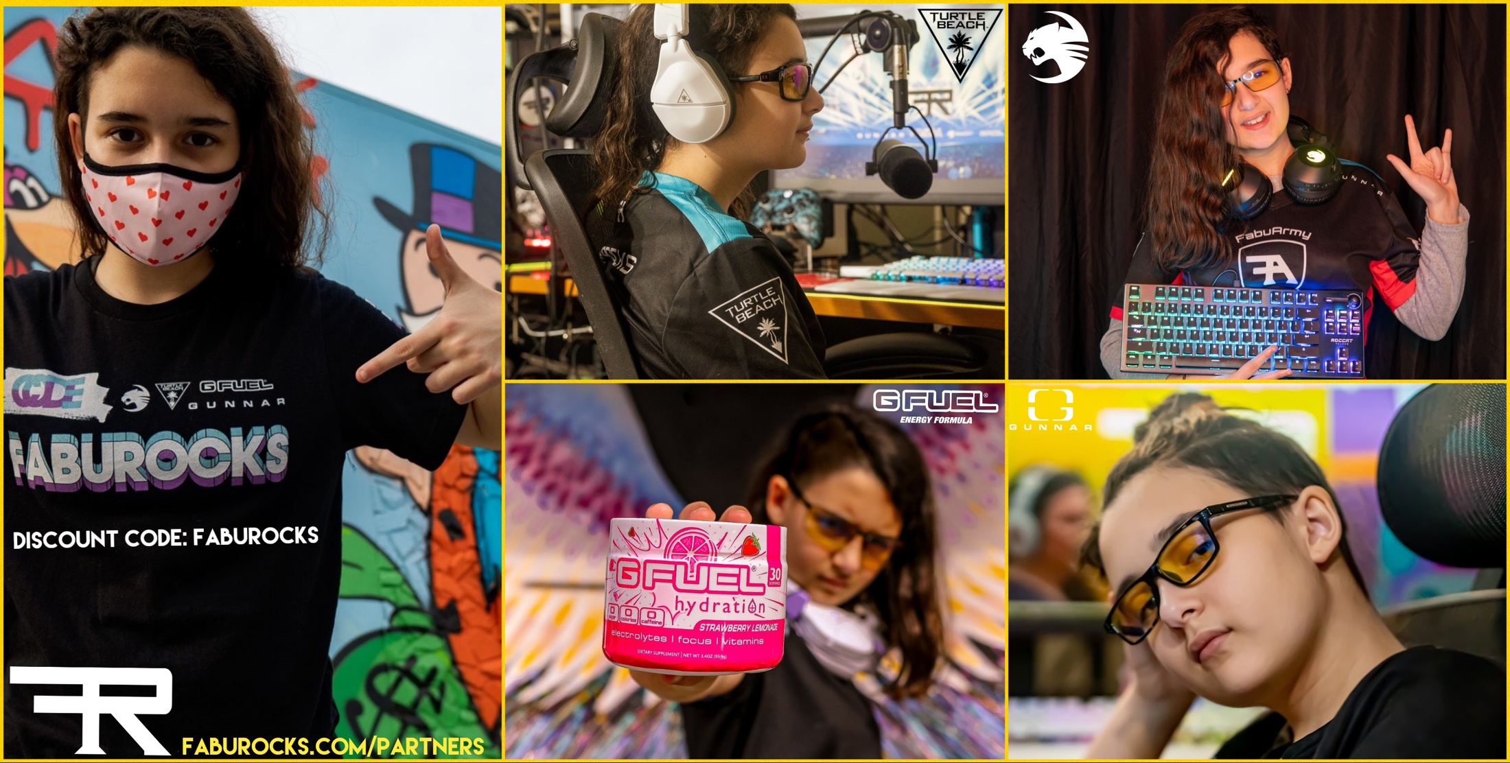 FabuRocks brand collaboration collage graphic photo 19