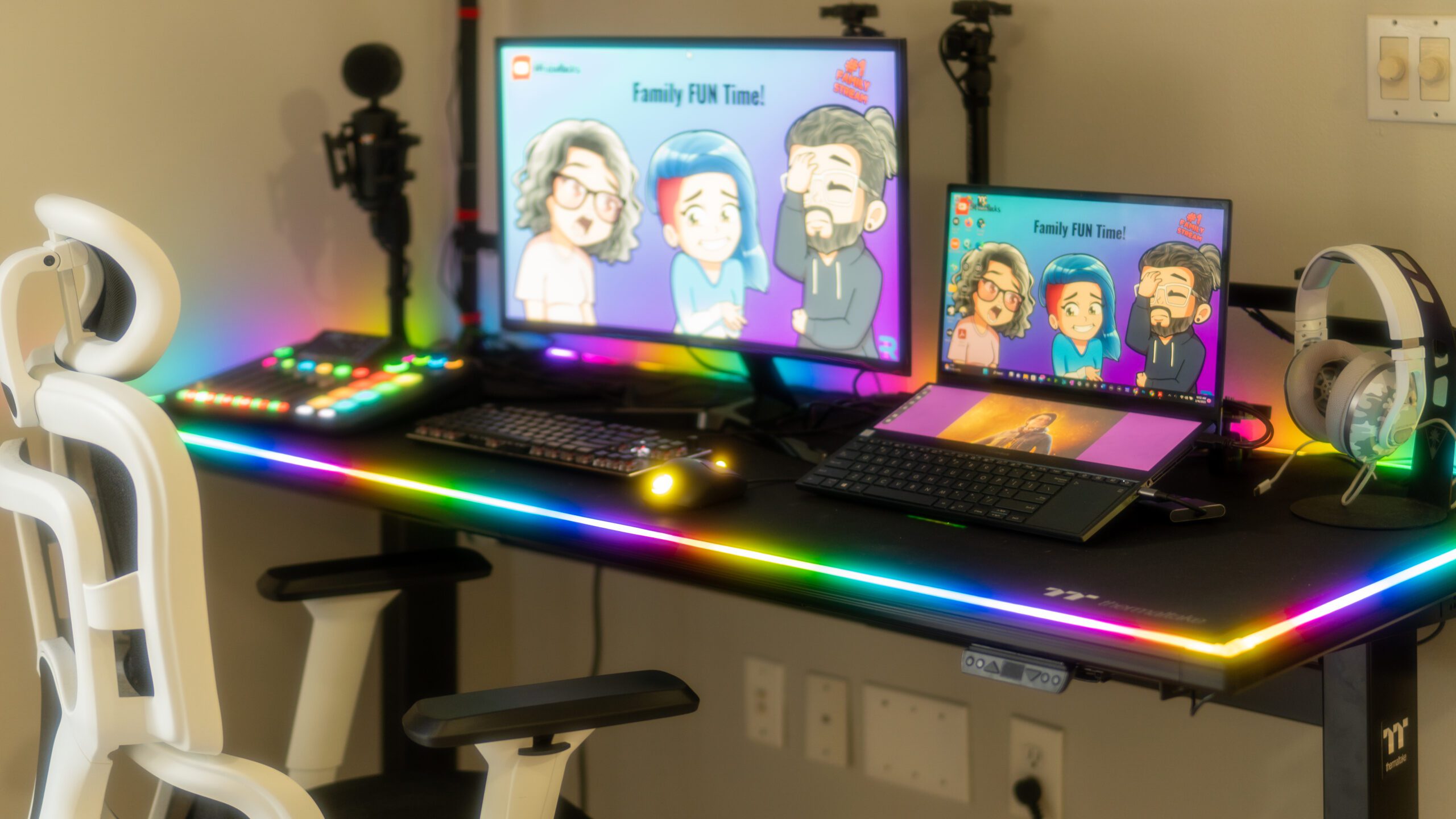 FabuRocks podcast setup