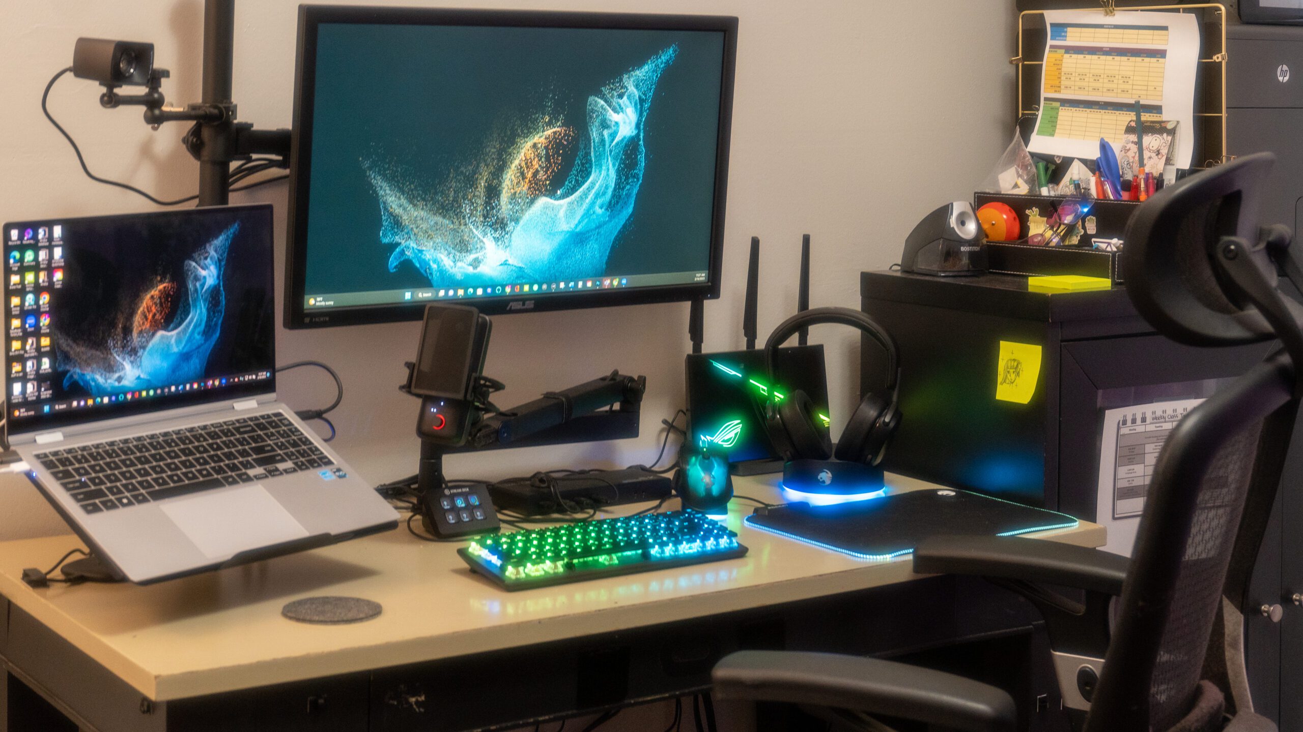 FabuRocks school and office desk setup