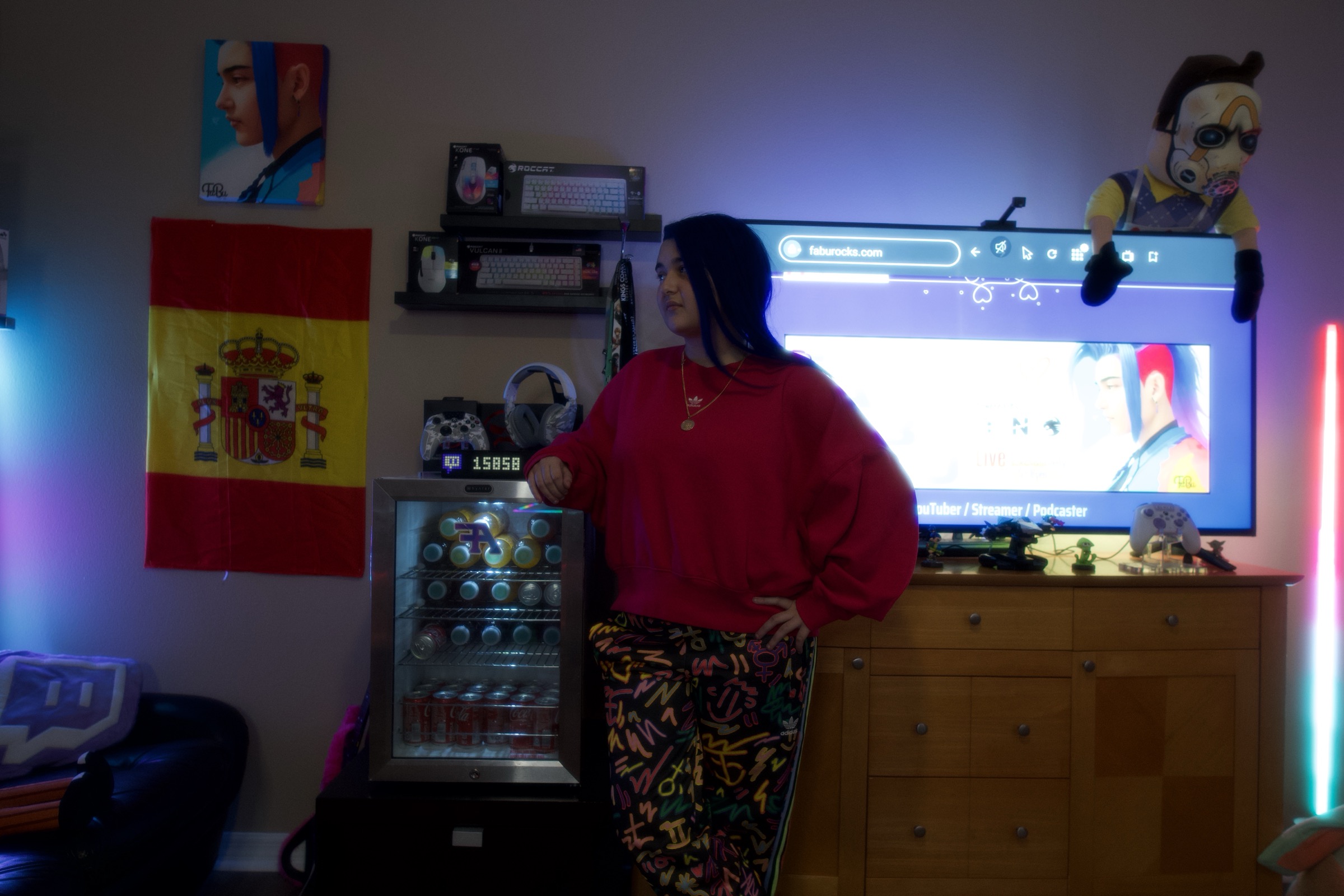 Fabu in the 2023 FabuRocks streaming room